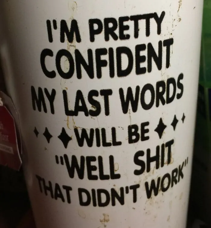 Sorry - Needs A Wash But Perfectly Suits My Mood