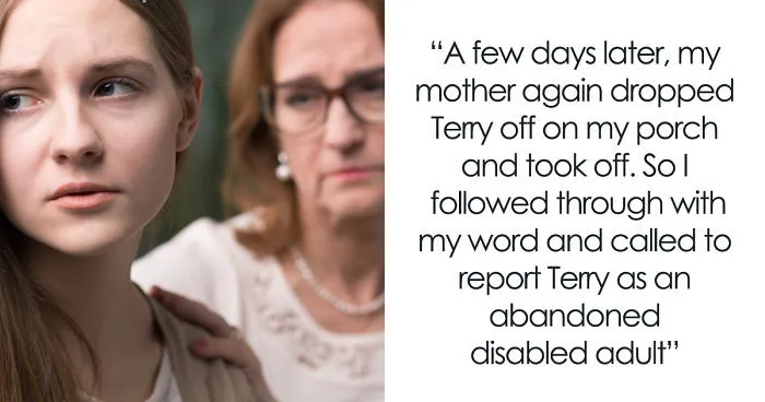 Woman Warns Parents Not To Leave Disabled Brother With Her, Calls Social Services To Collect Him