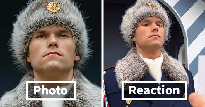 Photographer Captures Raw Emotions Of 50 People Looking At Their Own Pics, And Their Reactions Are Priceless (New Pics)