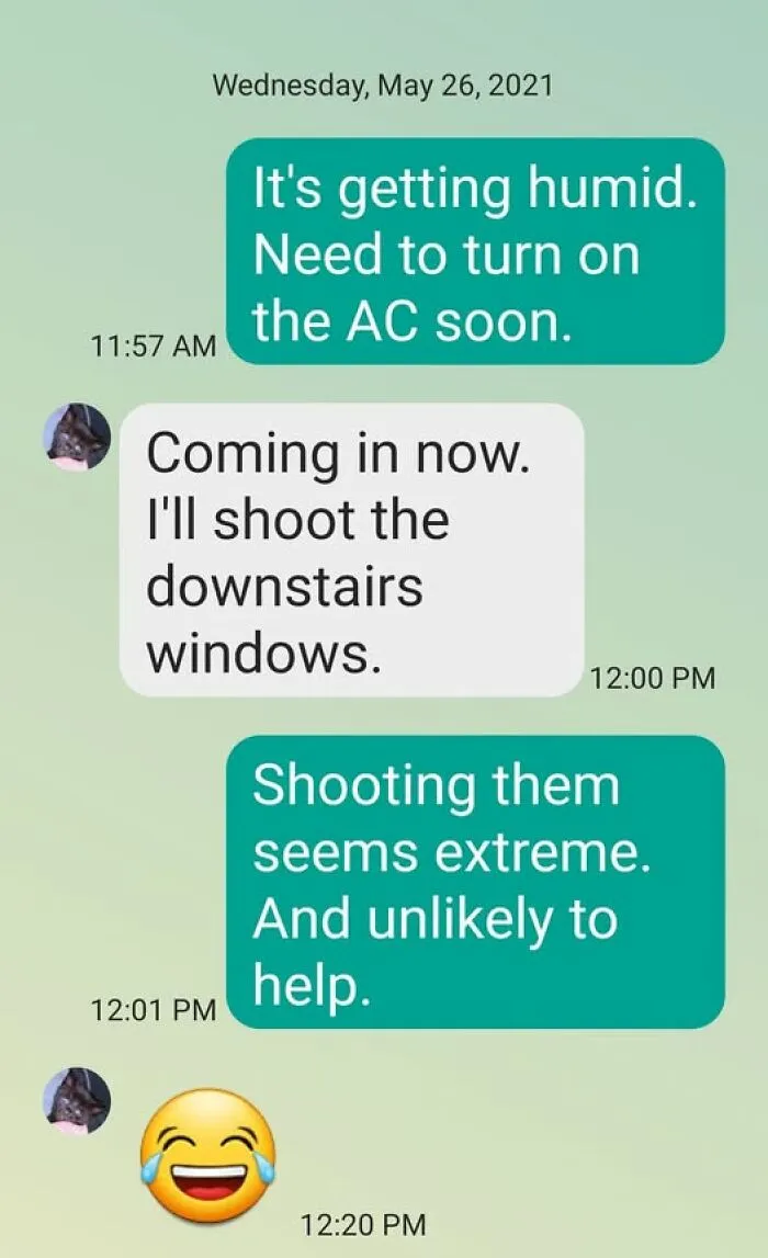 I Just Came Across This Old Text With My Mom. Makes Me Cry-Laugh Every Time