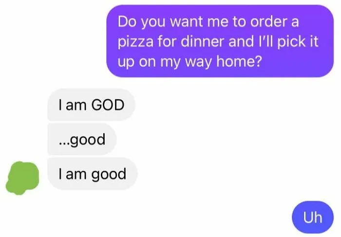Asked My Husband About Dinner Plans. He Had An Interesting Declaration In Response