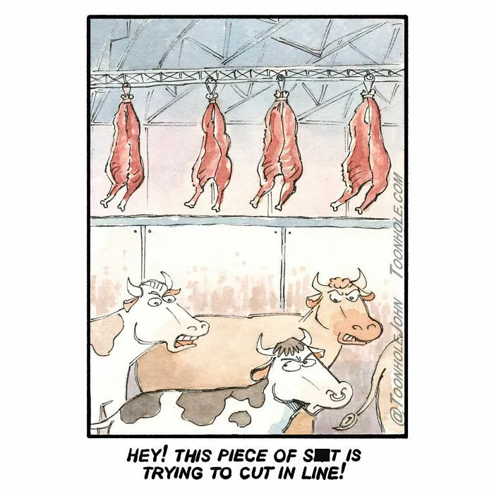 Dark Humor Fans Might Appreciate These 43 Twisted Comics By Toonhole John (New Pics)
