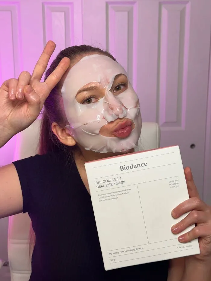 Your Face Is About To Look So Hydrated And Dewy, You Might Just Be Mistaken For A Freshly Glazed Donut With A <a Style="Display:inline;" Href="Https://Www.amazon.com/Biodance-Bio-Collagen-Tightening-Hydrating-Molecular/Dp/B0b2rm68g2?ie=utf8&th=1&linkcode=ll1&tag=bpraccoon-20&linkid=f2516aa68ba39779695e19354df1fd65&language=en_us&ref_=as_li_ss_tl" Target="_blank">  <span Style="Font: Inherit; Color: #d74b1f;"> Biodance Bio-Collagen Real Deep Mask </Span>