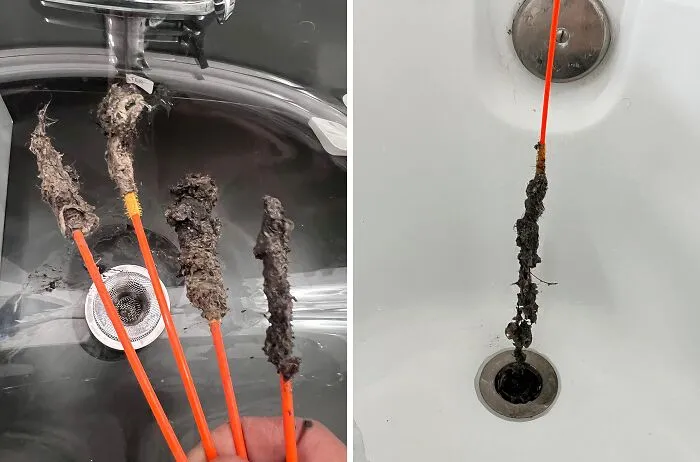 The Horrifying, Chewbacca-Like Creature That's Been Slowly Choking Your Shower Drain Can Finally Be Extracted With A <a Style="Display:inline;" Href="Https://Www.amazon.com/Flexisnake-Drain-Weasel-Sink-Snake/Dp/B01nb0729g?ie=utf8&th=1&linkcode=ll1&tag=bpstingray-20&linkid=5c214f1d8a2dc81ba6390e8d284d71c9&language=en_us&ref_=as_li_ss_tl" Target="_blank">  <span Style="Font: Inherit; Color: #d74b1f;"> Drain Weasel Sink Snake </Span>
