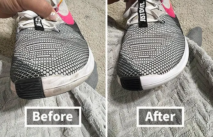 The Tragic, Scuffed-Up State Of Your Favorite White Sneakers Can Be Completely Reversed With The Inexplicable Power Of A <a Style="Display:inline;" Href="Https://Www.amazon.com/Sneakeraserstm-Disposable-Dual-Sided-Cleaning-Whitening/Dp/B0797fjqt8?ie=utf8&th=1&linkcode=ll1&tag=bpstingray-20&linkid=161a6312c9842fa14d3f6bf0d2cc1be9&language=en_us&ref_=as_li_ss_tl" Target="_blank">  <span Style="Font: Inherit; Color: #d74b1f;"> Sneakeraser </Span>