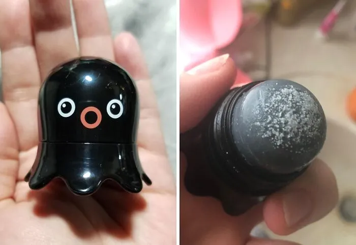 The Stubborn Blackheads Squatting Rent-Free On Your Nose Have Finally Met Their Match In This Adorable <a Style="Display:inline;" Href="Https://Www.amazon.com/Tonymoly-Tako-Blackhead-Scrub-Stick/Dp/B075gwqmp6?ie=utf8&th=1&linkcode=ll1&tag=bpfrog-20&linkid=739615182d5609fe7f4ac21f1efd17c2&language=en_us&ref_=as_li_ss_tl" Target="_blank">  <span Style="Font: Inherit; Color: #d74b1f;"> Tonymoly Tako Pore Blackhead Remover Scrub Stick </Span>