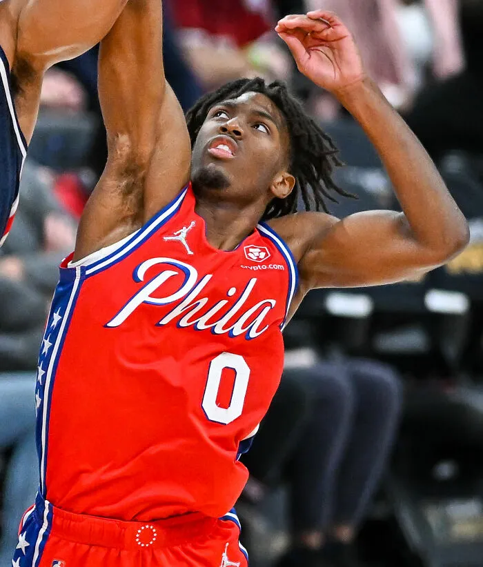 Basketball Player Tyrese Maxey, 25