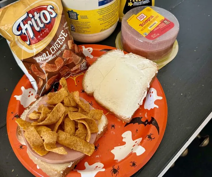 It’s Called A Beach Sandwich Cause If You Eat It At The Beach The Chips Mask Any Sand That Gets In The Sandwich. 💡a Childhood Staple
