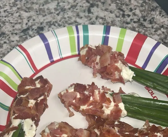 Green Onion Cream Cheese Bacon