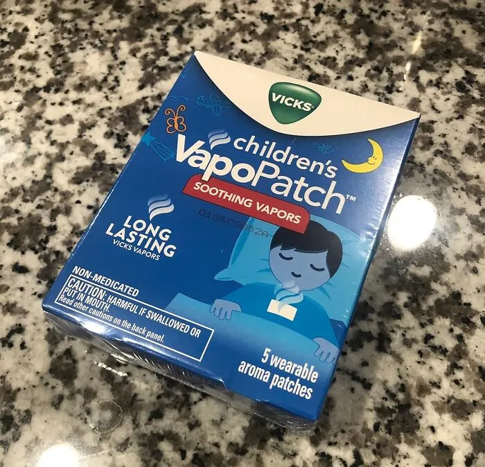  The Annual Tradition Of Greasing Up Your Sick Child Like A Thanksgiving Turkey Is Officially Over Thanks To <a Style="Display:inline;" Href="Https://Www.amazon.com/Vicks-Vapopatch-Lasting-Soothing-Children/Dp/B07q2qq2pl?ie=utf8&linkcode=ll1&tag=bpgoose-20&linkid=69c9022f2c7a31b6c82c2945f7dd32e5&language=en_us&ref_=as_li_ss_tl" Target="_blank">   <span Style="Font: Inherit; Color: #d74b1f;"> Wearable Mess-Free Vicks Aroma Patch </Span>