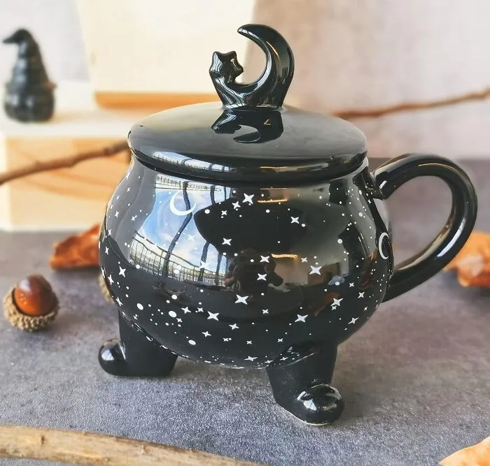 The Morning Ritual Of Brewing Your Coffee Will Feel A Little More Like Actually Brewing Something With This <a Style="Display:inline;" Href="Https://Www.amazon.com/Dp/B08311pvbs?ascsubtag=7966120%2c33%2c47%2cd%2c0%2c0%2c0%2c1396%3a1%3b1338%3a1%3b1515%3a2%2c72336535%2c0%2c0%2cgoogle&btn_ref=srctok-E5835565a3dd627b&linkcode=ll1&tag=bpbobcat-20&linkid=33346b56f966b202e7cab93d2379e77b&language=en_us&ref_=as_li_ss_tl" Target="_blank">  <span Style="Font: Inherit; Color: #d74b1f;"> Cauldron Mug </Span>
