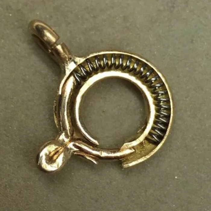 Spring Ring Jewelry Clasp