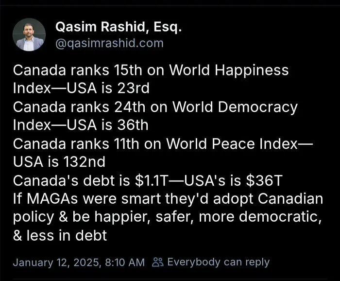 Well, They Can't Read. Murica