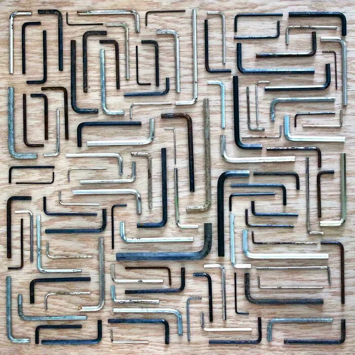 All Those Hex Keys That Come With Furniture And Only Get Used Once