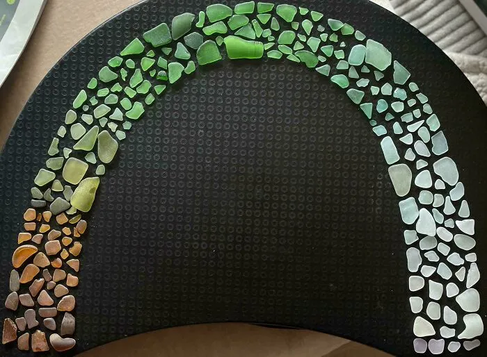 Sea Glass Collected On Holiday