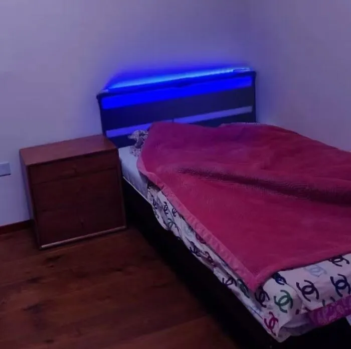  Your Bedroom Is About To Transform From "Just A Place To Sleep" Into A Full-Blown Futuristic Vibe Station With This <a Style="Display:inline;" Href="Https://Www.amazon.com/J-Fkne-Bed-Headboard-Platform-Charging/Dp/B0dj2dkylp?ie=utf8&th=1&linkcode=ll1&tag=bptoucan-20&linkid=1179af60b141d551281857d9bec013c4&language=en_us&ref_=as_li_ss_tl" Target="_blank">  <span Style="Font: Inherit; Color: #d74b1f;"> Twin Bedframe With Built In LED Lights And Charging Station </Span>