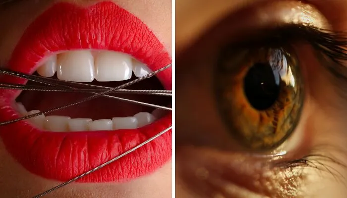 You always have something stuck in your teeth or always have an eyelash in your eye?