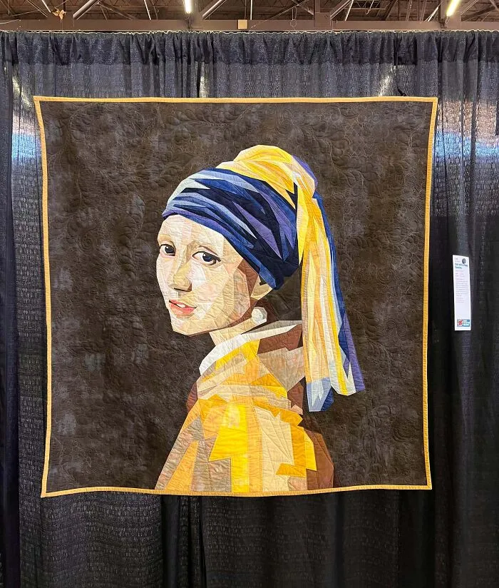 I Competed In The Dallas Quilt Show And Was Bummed Not To Be Awarded Anything. I’m Still So Proud Of My Work 