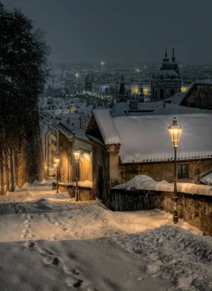 A Winter Night In Prague