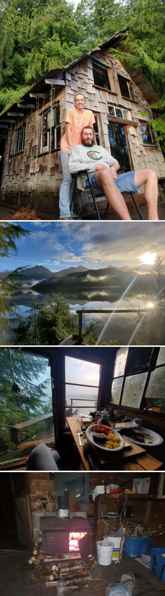This Is The Life. Best Place To Kick Back And Relax After A Long Week. West Coast Mountain Living