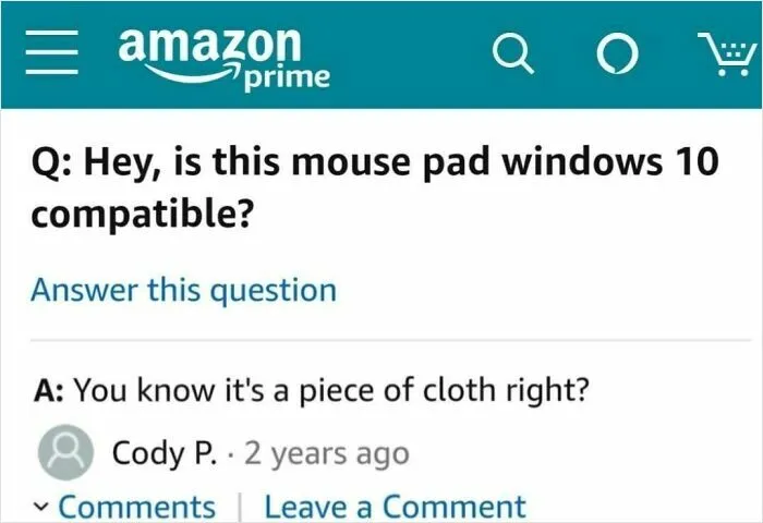 This Guys Asking The Important Questions