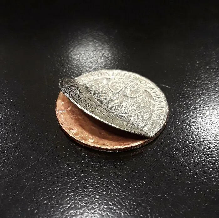 The Top Layer Of This Quarter Is Coming Off