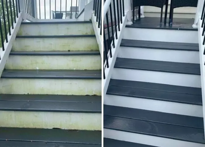 The Slimy Green Film Trying To Claim Squatter's Rights On Your Balcony Is Getting Evicted By Some <a Style="Display:inline;" Href="Https://Www.amazon.com/Rmr-86-Instant-Stain-Mildew-Remover/Dp/B01n3y22k4?ie=utf8&th=1&linkcode=ll1&tag=bpbuffalo-20&linkid=eb8e9048f66adaafc9cadaf631514a1d&language=en_us&ref_=as_li_ss_tl" Target="_blank"> <span Style="Font: Inherit; Color: #d74b1f;"> Outdoor Mold And Mildew Stain Remover </Span>