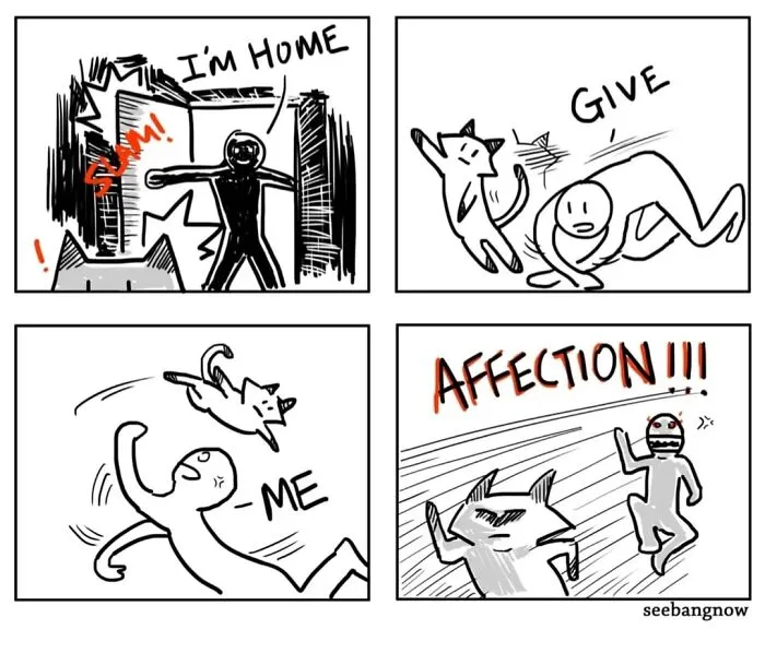 29 Sassy Cat Comics That Prove Cats Understand Us Better Than We Think