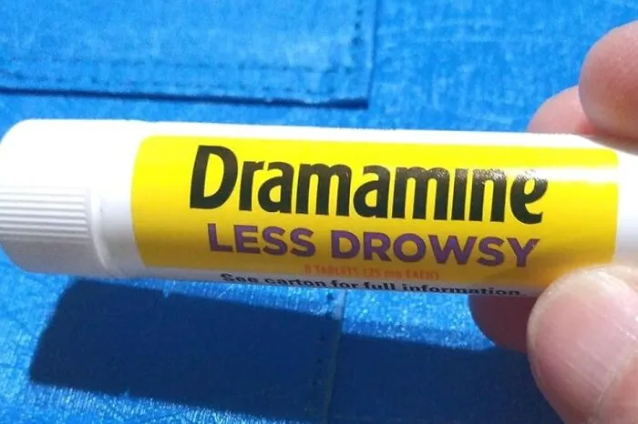 That Backseat's Evil Plan To Turn You Green With Envy (And Nausea) Can Be Thwarted By A Pack Of <a Style="Display:inline;" Href="Https://Www.amazon.com/Dramamine-Motion-Sickness-Drowsey-Formula/Dp/B007bf7buy?ie=utf8&th=1&linkcode=ll1&tag=bpbobcat-20&linkid=a7765313226b94b4fffd95b385668b3b&language=en_us&ref_=as_li_ss_tl" Target="_blank">  <span Style="Font: Inherit; Color: #d74b1f;"> Dramamine Motion Sickness Less Drowsy Tablets </Span>