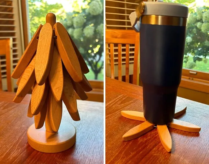  The Most Useful Piece Of Art You'll Ever Own Also Protects Your Countertops, And It's A <a Style="Display:inline;" Href="Https://Www.amazon.com/Wooden-Trivets-Hot-Dishes%ef%bc%8c-Dishes/Dp/B0dc5zrdtm?ie=utf8&th=1&linkcode=ll1&tag=bptoucan-20&linkid=4212fe50d700830b5a279cbe564cc8bd&language=en_us&ref_=as_li_ss_tl" Target="_blank">  <span Style="Font: Inherit; Color: #d74b1f;"> Trivit Tree </Span>