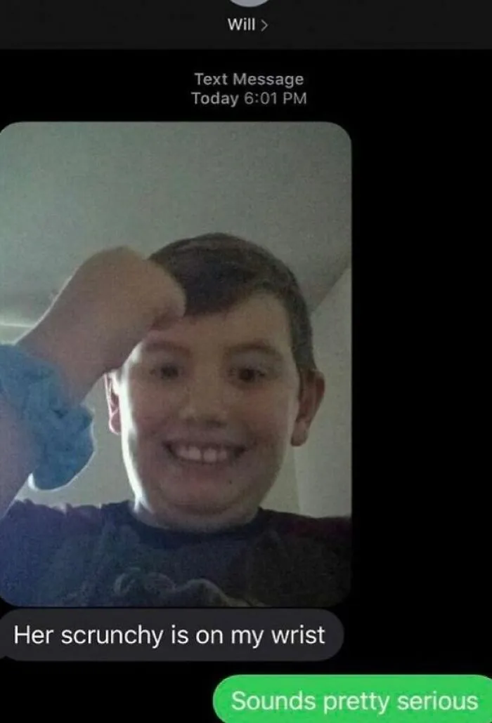 My 10 Year Old Brother Called Me To Tell Me He Had A Girlfriend And Then Sent Me This