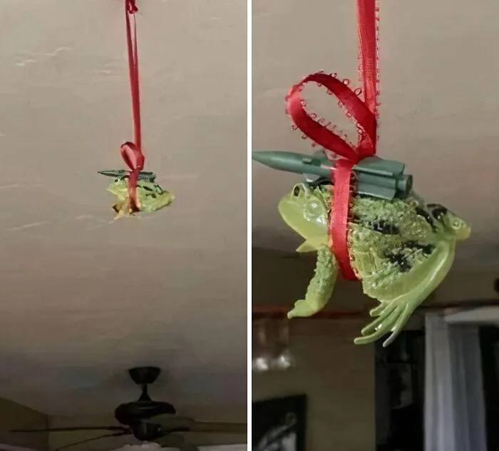 It's That Time Of The Year Again, Don't Forget To Hang Your Missile Toads