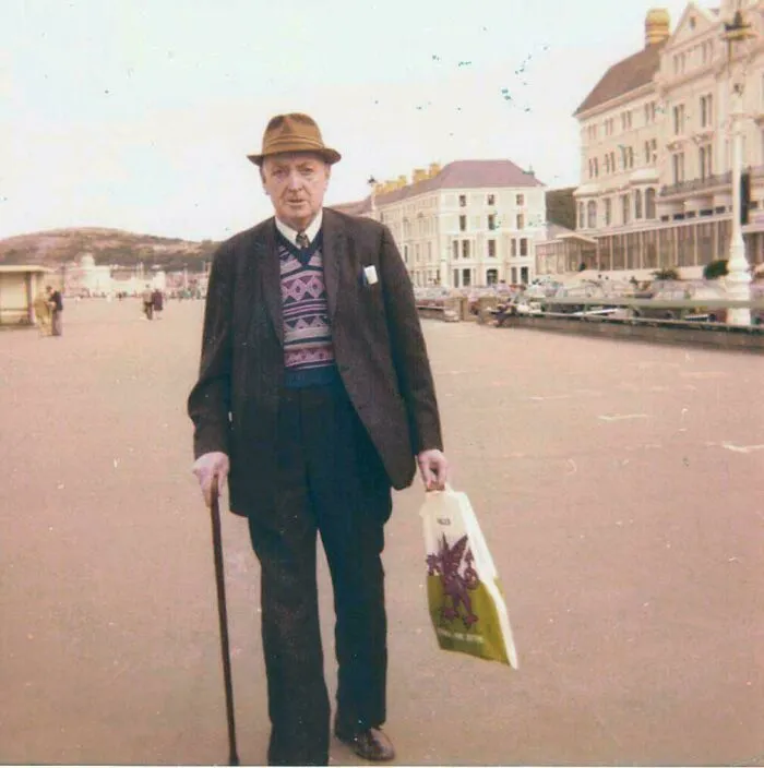 Grandad On Holiday Late 1970s