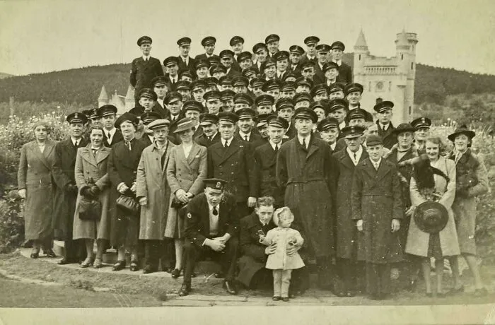 We Found This Photo In My Grandad’s Collection. We Think It Was Taken In The Early 1940s, Somewhere In Aberdeenshire