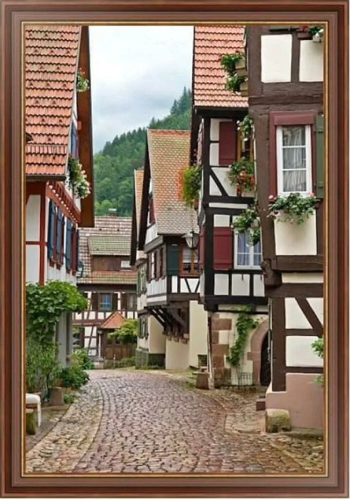 Does Anyone Know This Village? Looks Very German To Me