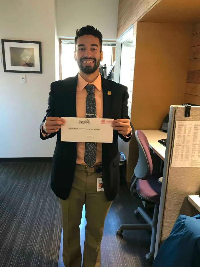 After 11 Years In The US, I Finally Became A Citizen This Past July. Voting Has Been A Dream Of Mine, And I Finally Can