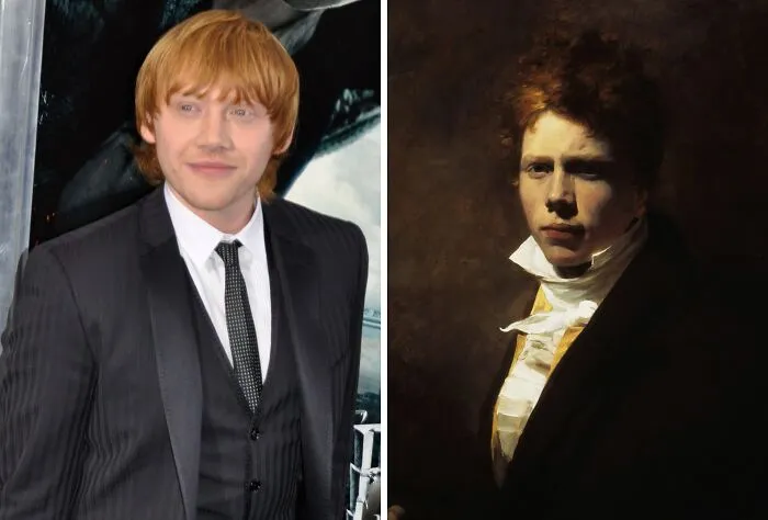 Rupert Grint And Sir David Wilkie