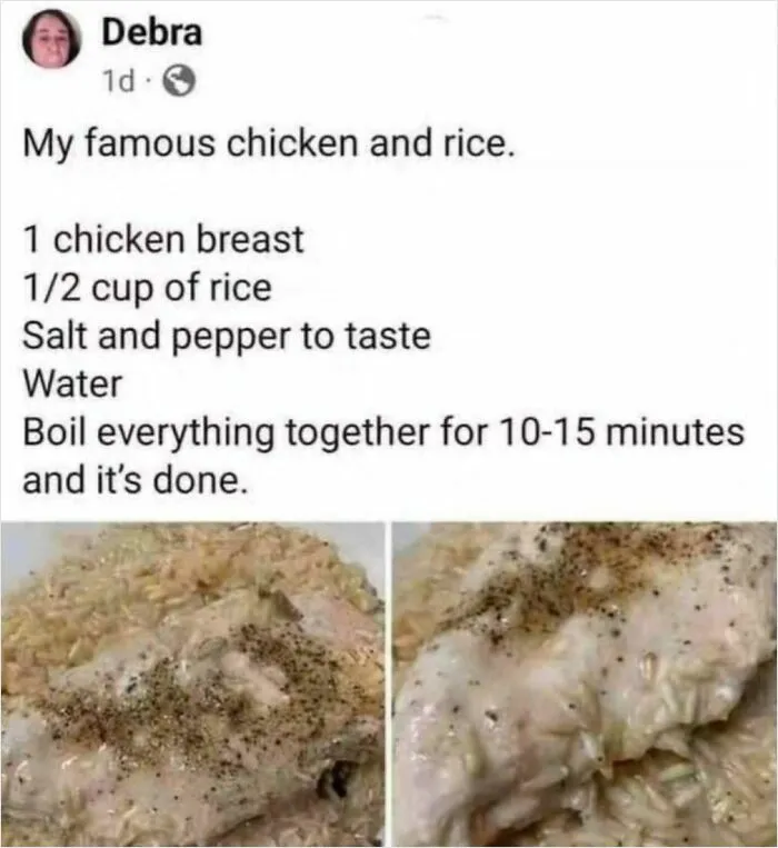 Deb’s Famous Recipe