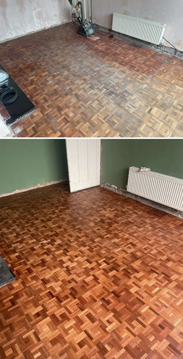 Bought A New Gaff And Thought I’d Spruce Up The Floors A Bit