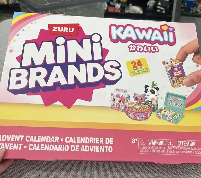 Your Brain Might Actually Short-Circuit From The Sheer Amount Of Cuteness Packed Inside This <a Style="Display:inline;" Href="Https://Www.amazon.com/Mini-Brands-Calendar-Collectible-Seaonal/Dp/B0dtqfcp4v?ie=utf8&linkcode=ll1&tag=bpibis-20&linkid=a1882803a4008e8b5142f232408e8e01&language=en_us&ref_=as_li_ss_tl" Target="_blank">  <span Style="Font: Inherit; Color: #d74b1f;"> Mini Brands Kawaii Advent Calendar </Span>