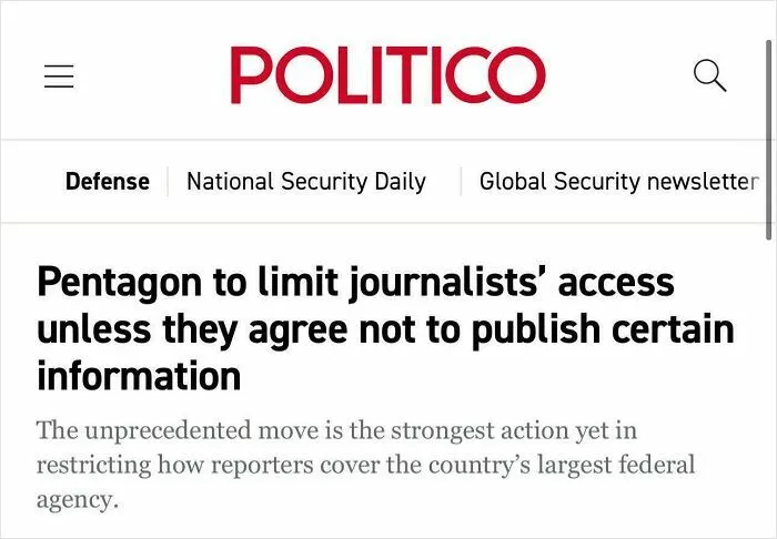 To Have Freedom Of Press