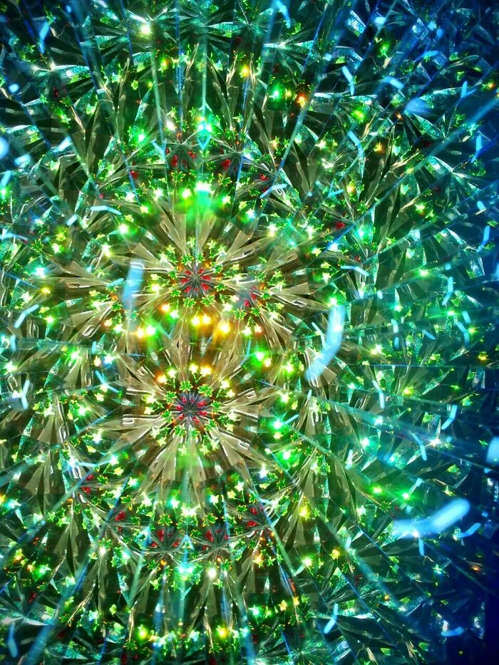 Took A Picture Inside Of A Kaleidoscope