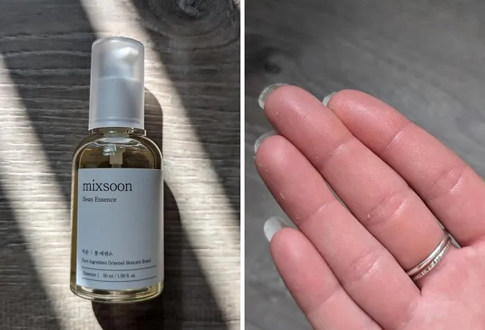  The Secret To That "Glass Skin" Everyone On Your Feed Has Is Apparently Found In This Jar Of <a Style="Display:inline;" Href="Https://Www.amazon.com/Mixsoon-Mixsoon-Bean-Essence/Dp/B08zxvvy8m?ie=utf8&th=1&linkcode=ll1&tag=bphamster-20&linkid=3cc6dacc0c93115dc76f291388122bd0&language=en_us&ref_=as_li_ss_tl" Target="_blank">   <span Style="Font: Inherit; Color: #d74b1f;"> Mixsoon Bean Essence </Span>