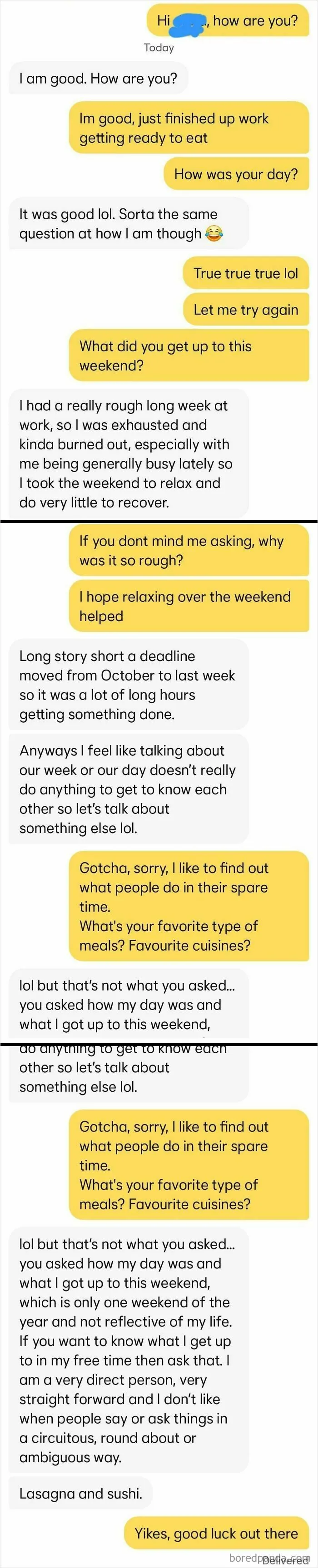 Hahaha,what A Peach, Sheesh. Tell Me If I Did Anything Wrong Gang