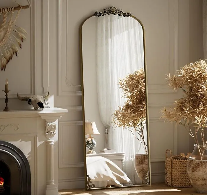 The Official Pre-Leaving-The-House Vibe Check Can Now Be Done In Something That Doesn't Feel Like A Funhouse Mirror With An <a Style="Display:inline;" Href="Https://Www.amazon.com/Beautypeak-Traditional-Entryway-Bathroom-Fireplace/Dp/B0dwdzfqw8?crid=398son1114j17&dib=eyj2ijoimsj9.sihbbwu6_y4fng7vtqppihjkwpnjulbvxpklv3bxnspwlr_s8xyr-Sigv0sjqakcvyf0bd55avpbzl4nbyfnraeq0betvttpg7hjqpvbrw0ywvh9l35nmut2j8mffht5mnsza2pws5s8t3d5wpjpjlzly38vnhz7m9tgrx_svsiizyzqs4wdpoio8nnnynmskaahwndu7t93fx3vtbnrlatb2bhpftviwccjhqw8rhqulke3tjnr6laj-Xhygrbocbohdpryud-50qxcx-Q-Acsqia4xvhczmh6ipii9fpa.s0mr603uibatwmtjk28wpnvba8oxvykpyrormjyi3w4&dib_tag=se&keywords=ornate%2bmirror&qid=1763116742&sprefix=ornate%2bmirror%2caps%2c318&sr=8-1-Spons&sp_csd=d2lkz2v0tmftzt1zcf9hdgy&th=1&linkcode=ll1&tag=bpzebra-20&linkid=d59bd861f07c5fe34e03ab6122219c7b&language=en_us&ref_=as_li_ss_tl" Target="_blank">  <span Style="Font: Inherit; Color: #d74b1f;"> Arched Full-Length Mirror </Span>