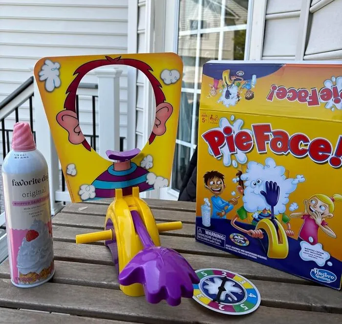 The Annual Thanksgiving Pie-Eating Contest Just Got A Major, High-Stakes Upgrade With The <a Style="Display:inline;" Href="Https://Www.amazon.com/Face-Game-Whipped-Cream-Family/Dp/B07mmp11s1?ie=utf8&linkcode=ll1&tag=bpcrow-20&linkid=bf77b8b4f8fddd8f85e9a80b0796c5f9&language=en_us&ref_=as_li_ss_tl" Target="_blank">  <span Style="Font: Inherit; Color: #d74b1f;"> Pie Face Game </Span>