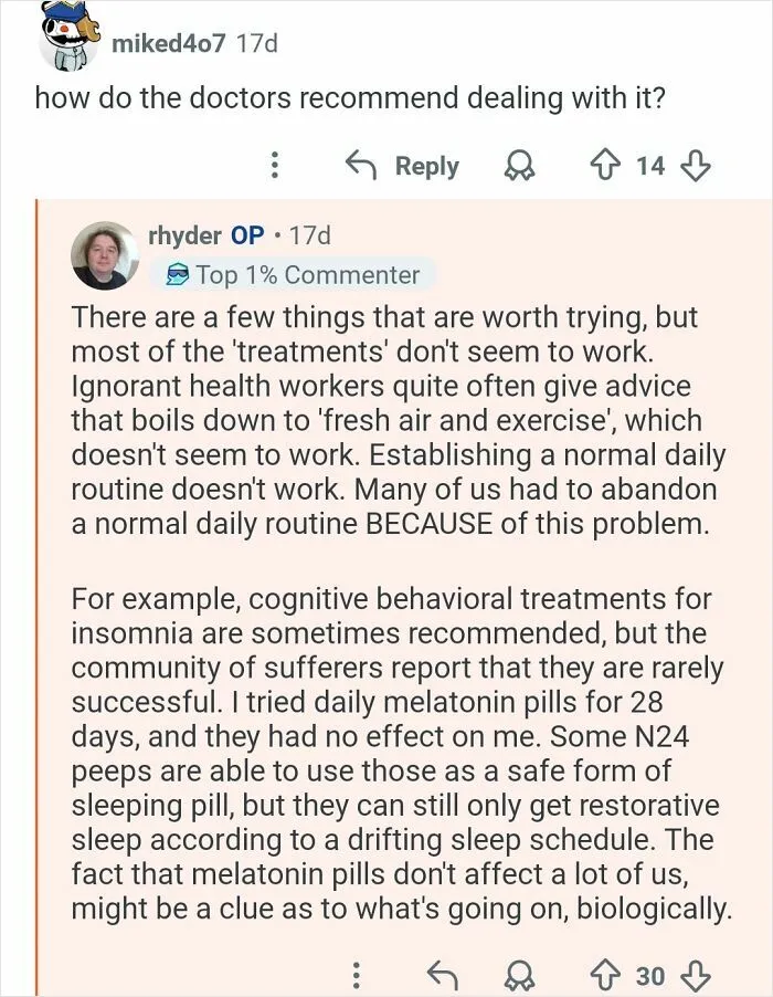 Man Explains His Non-24-Hour Sleep-Wake Disorder In This Interesting “Ask Me Anything Thread”