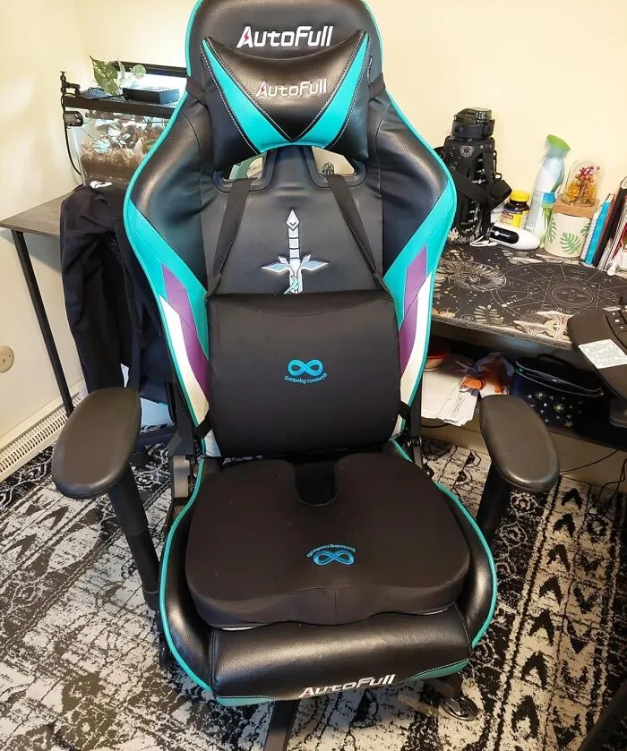 Your Butt And Back Are About To Have A Very Serious Conversation With You About Why You Didn't Buy A <a Style="Display:inline;" Href="Https://Www.amazon.com/Seat-Cushion-Office-Chair-Car/Dp/B07jq2v33q?ie=utf8&th=1&linkcode=ll1&tag=bpferret-20&linkid=987a46ab8c229c660c98d022c285fba8&language=en_us&ref_=as_li_ss_tl" Target="_blank">  <span Style="Font: Inherit; Color: #d74b1f;"> Memory Foam Back And Seat Pillow </Span> Sooner