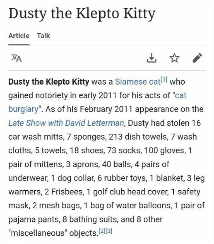 50 Times Wikipedia Pages Cracked People Up So They Had To Share Them Online