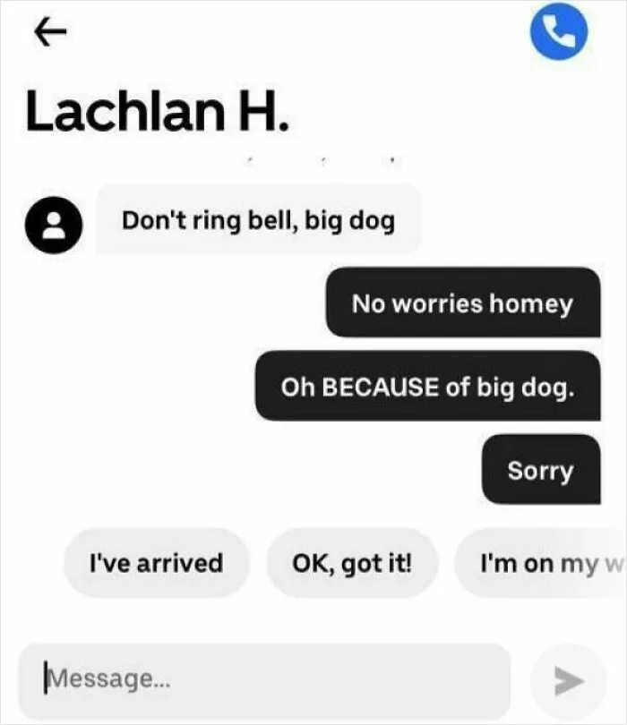 He Thought It Was Funny
